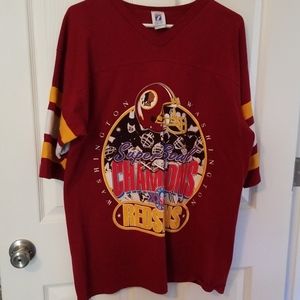 Logo 7 Washington Redskins Super Bowl 26 Champions